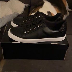 Sneakers with Glitter Accent